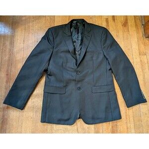 Cedar Wood State Black Wedding Blazer Suit Jacket Men's Size Chest UK 42R